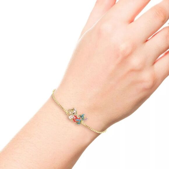 Disney Stitch & Angel Heart Lariat Bracelet - Picture 3 of 8